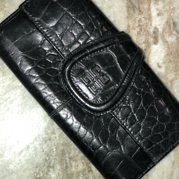 Givenchy Black Leather Wallet